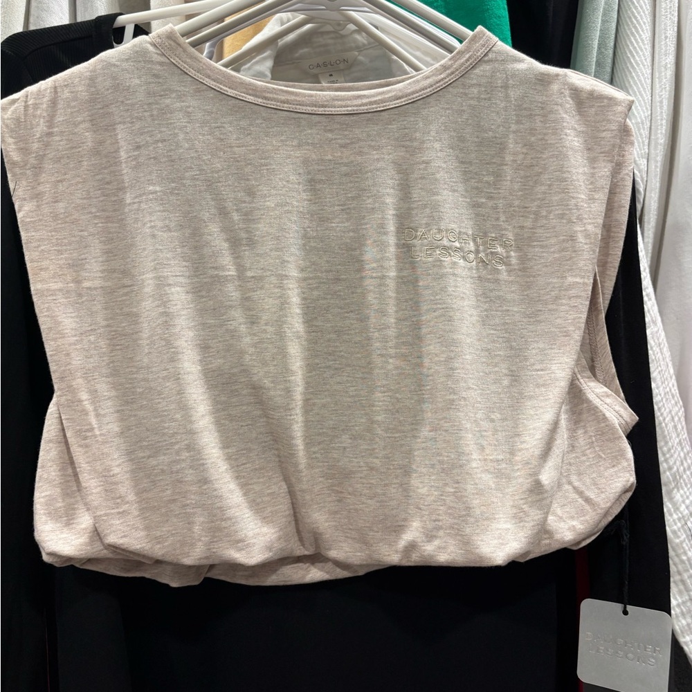 Daughter Lessons New with tags tucked tank